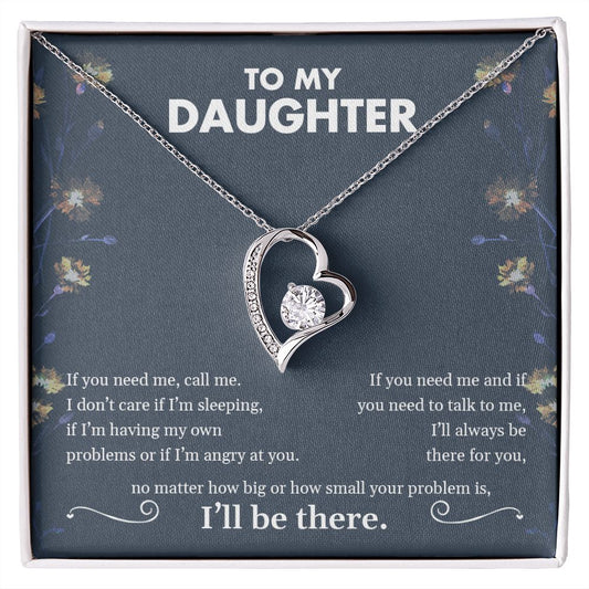 To My Daughter | Forever Love Necklace